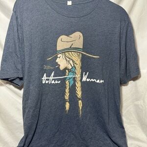 Outlaw woman cowgirl